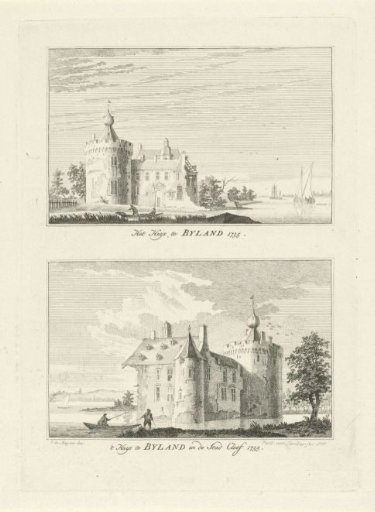 Castle Bylandt, 1735