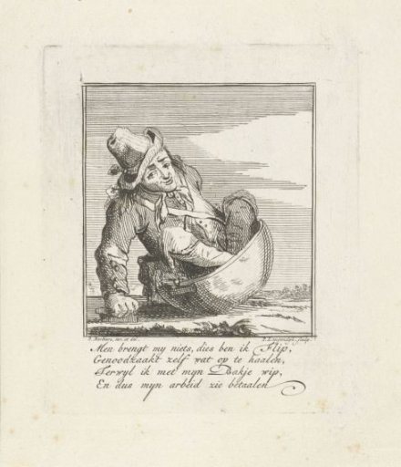 Man sitting in a tub