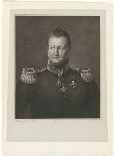 Portrait of David Hendrik Baron Chassé