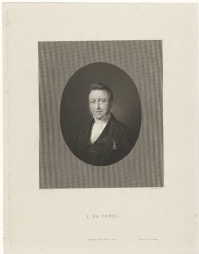 Portrait of Isaac da Costa