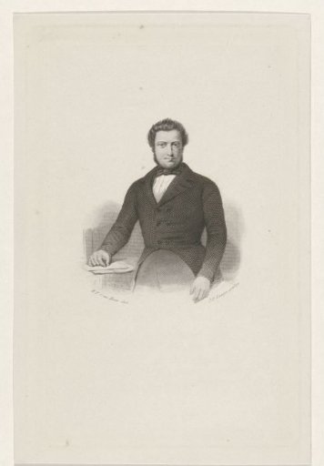Portrait of Jan Jacob Lodewijk ten Kate