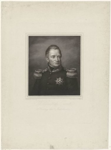 Portrait of William I Frederick, King of the Netherlands