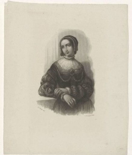 Portrait of an Unknown Young Woman