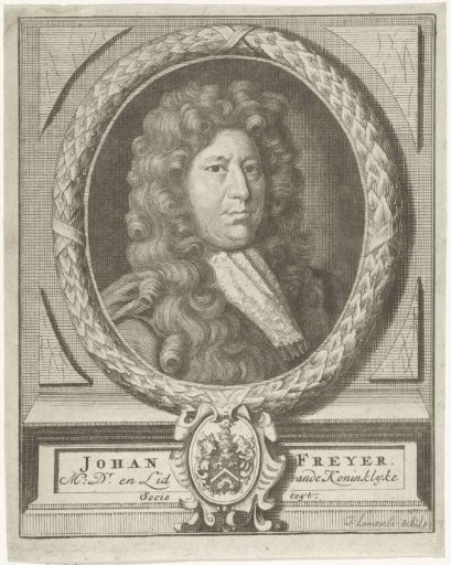 Portrait of Johan Freyer