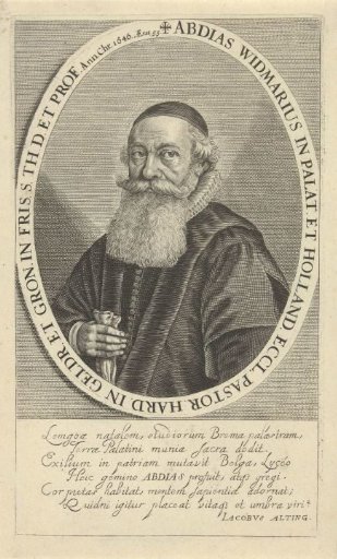 Portrait of Abdias Widmarius