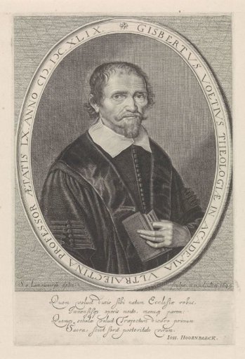 Portrait of Gisbertus Voetius