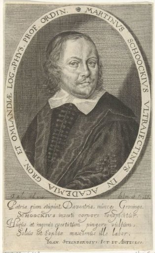 Portrait of Martinus Schoock