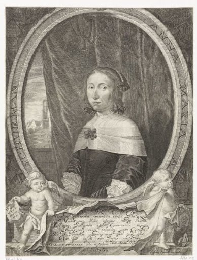 Portrait of Anna Maria van Schurman