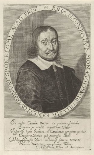Portrait of Johannes Conradus Monaeus