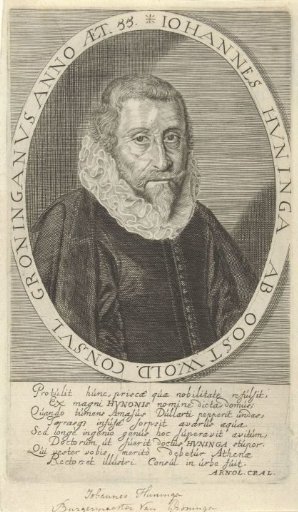 Portrait of Johannes Epinus Hunynga