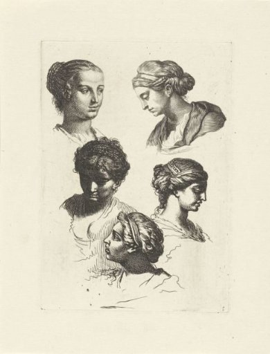 Five female study heads