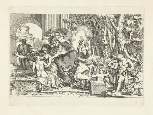Minerva protects innocence against temptation