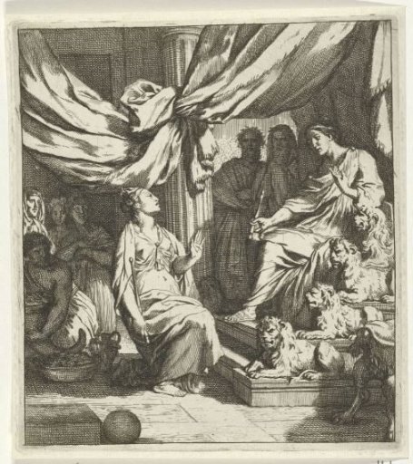 Solomon Receives the Queen of Sheba