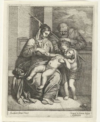 The Holy Family with John the Baptist