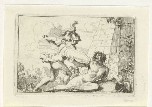 The Battle of Aeneas and Turnus