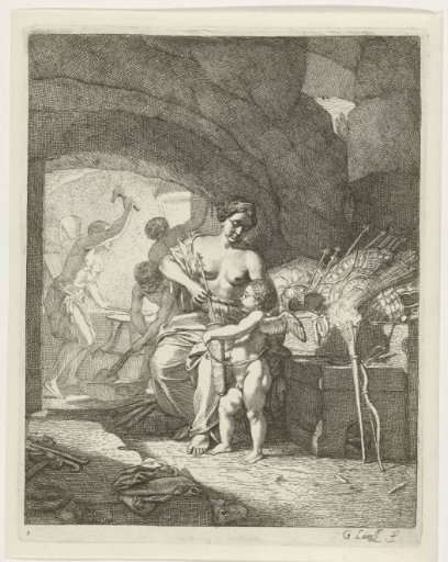 Venus Fills the Quiver of Cupid