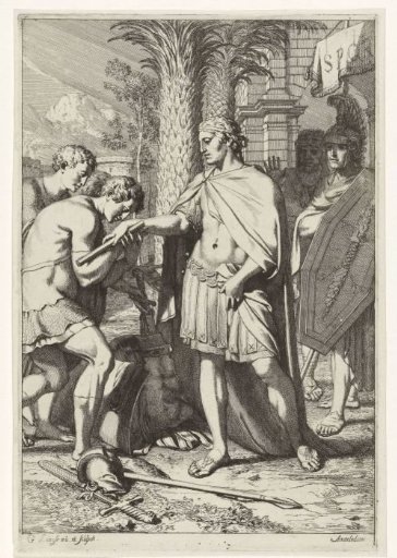 The Field Marshal Grants Mercy to Defeated Soldiers