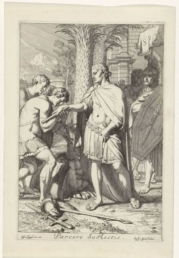 The Field Marshal Grants Mercy to Defeated Soldiers