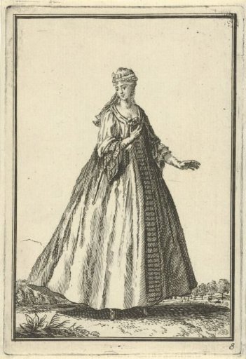 Woman with cap