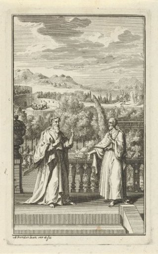 Two Men in Conversation