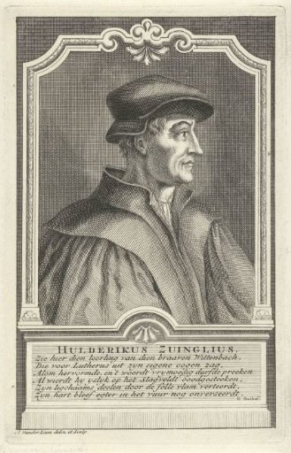 Portrait of Huldrych Zwingli
