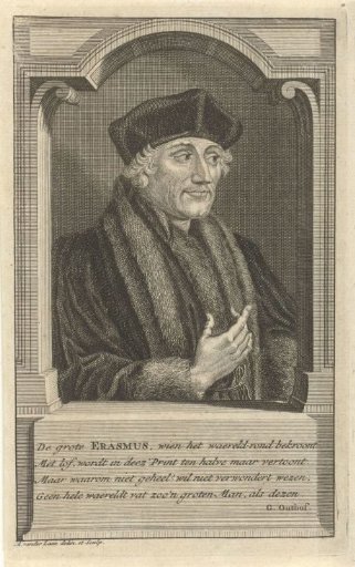 Portrait of Desiderius Erasmus