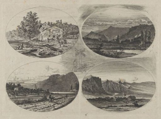 View of Ouren, Alle, Mouzaive and Chairière