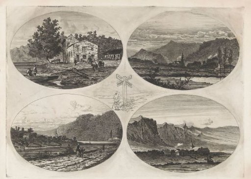 View of Ouren, Alle, Mouzaive and Chairière