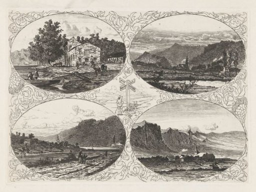 View of Ouren, Alle, Mouzaive and Chairière