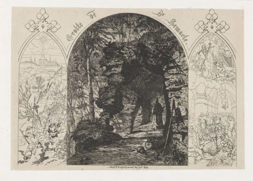 Triptych with scenes from the life of Saint Remaclus
