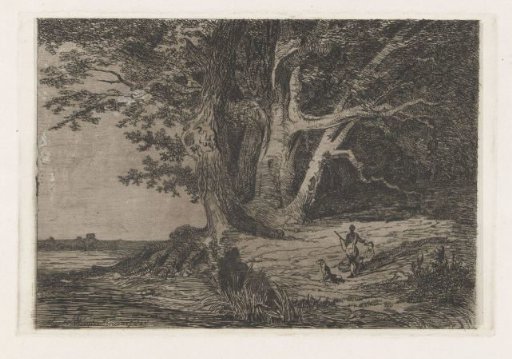 Two Hunters at the Water's Edge