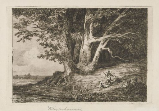 Two Hunters at the Water's Edge