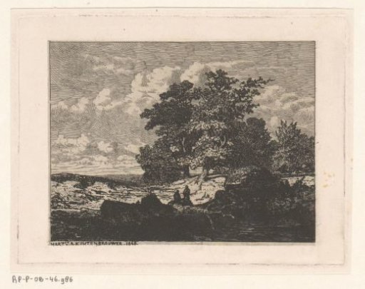 Landscape with Oaks