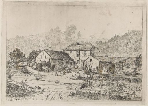 Farmhouse on the Water's Edge