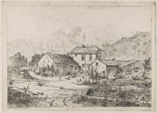Farmhouse on the Water's Edge