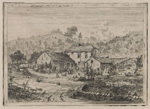 Farmhouse on the Water's Edge