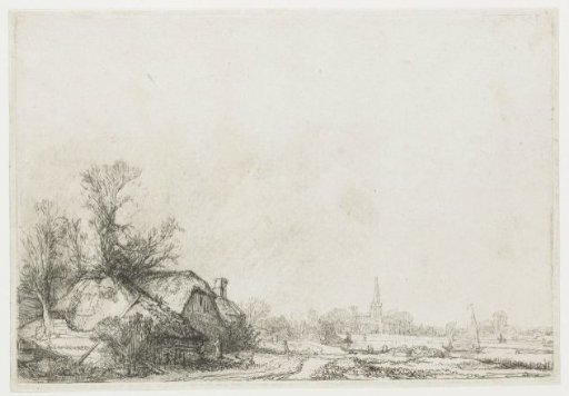 Cottage beside a canal: view of Ouderkerk aan de Amstel