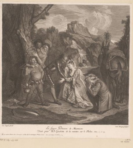 The False Princess of Micomicon Asks Don Quixote to Set Her Back on the Throne