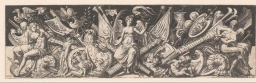 Victory Seated on War Trophies