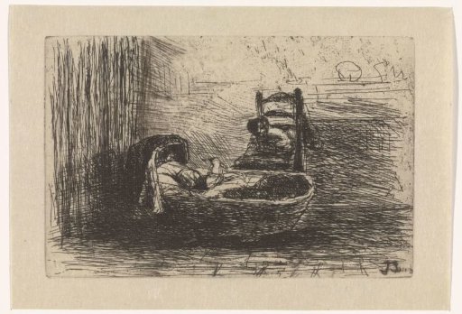Child in a Cradle