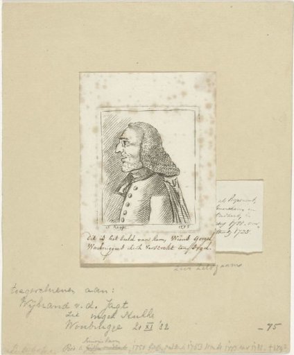Portrait of Bartholomeus Ouboter
