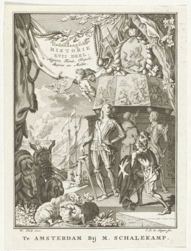 Allegory on North Africa and Malta