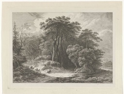 Wooded landscape with water