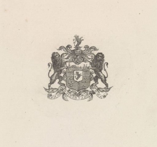Coat of Arms of Anthonie Willem Hendrik Noltzenius de Man