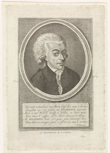 Portrait of Willem Bilderdijk