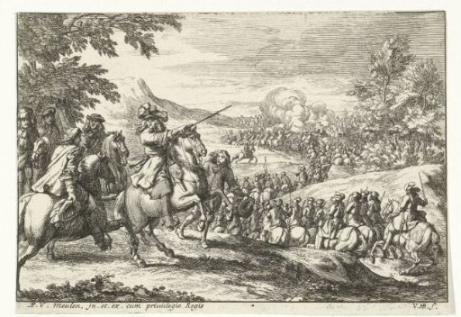 Marching cavalry