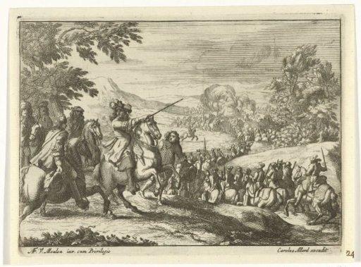 Marching cavalry