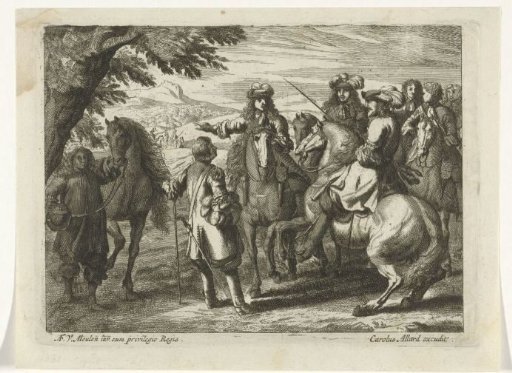 Commanders on horseback