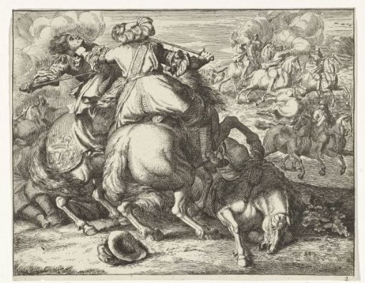 Cavalry in combat
