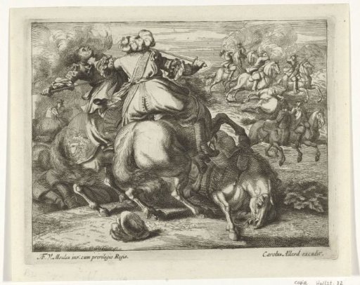 Cavalry in combat